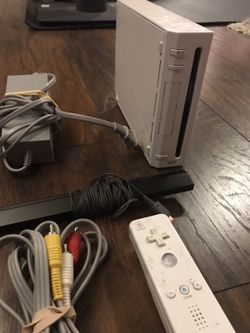 White Nintendo Wii everything included