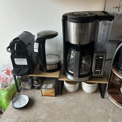 Ninja coffee maker & Nespresso Machine $100 For Both Or $50