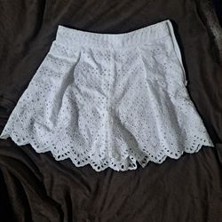 White Shorts