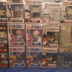 Funko Pop Lot Of Nycc, Scare Fair, Autographs And More 