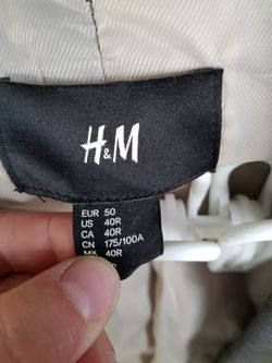 H&M dress coat