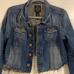 CROPPED JEAN JACKET