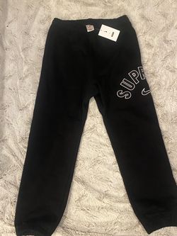 Supreme x Nike Black Sweatpants