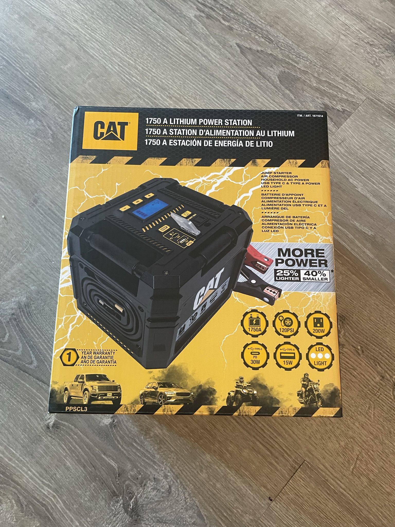 CAT 1750 A LITHIUM POWER STATION