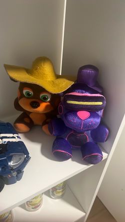 Five nights at freddy’s plushies (FNAF)