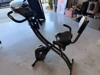 Slim Cycle Folding Exercise Bike – Upright & Recumbent – Excellent Condition
