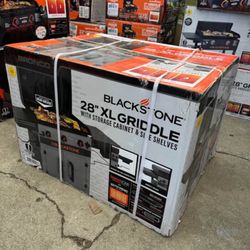 28" XL GRIDDLE WITH CABINET