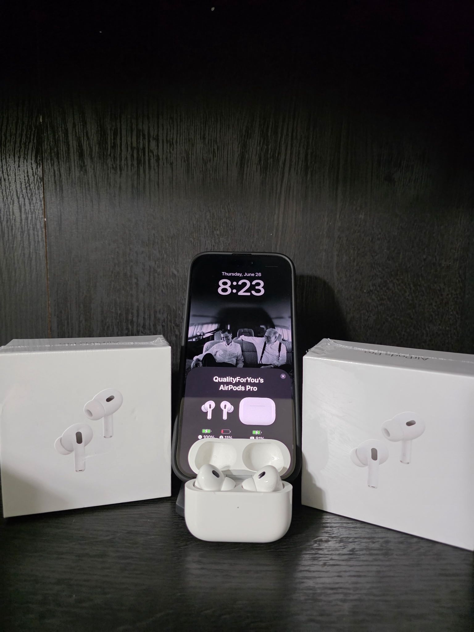 Wireless Bluetooth Earbuds Headphones AirPods Pro 2nd Generation With Active Noise Canceling