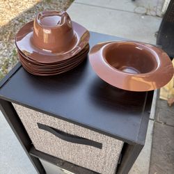 Cowboy Hat Snack Bowls 