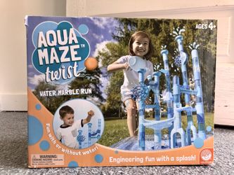 Kids toy Aqua Maze twist Water Marble Run