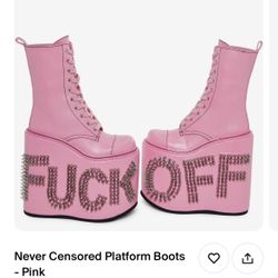 Dollskill Size 7 Platforms Brand New