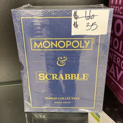 Monopoly & Scrabble Indigo Collection 