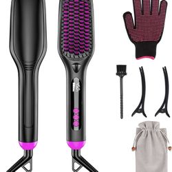 Hair Straightener Brush 