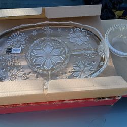 Mikasa Glass Ware New 