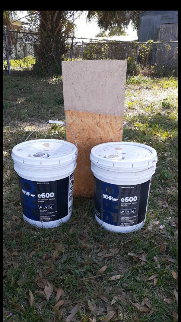 behr e600 exterior paint flat