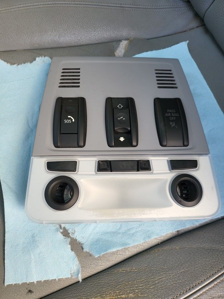 Genuine BMW Roof Function Center Overhead Console 128i E82 08 OEM (contact info removed) NO SCRATCHES