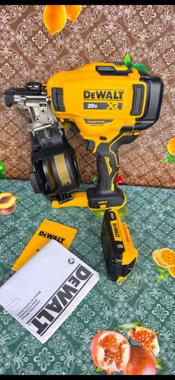 DEWALT
20V MAX 15-Degree Electric Cordless Roofing Nailer with  2.0ah battery