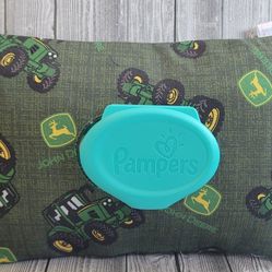 John Deere Pampers Wipes Cover