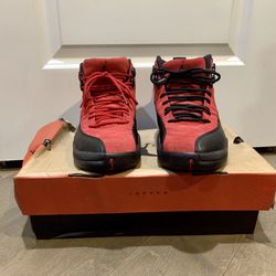 Air Jordan 12 Retro 'Reverse Flu Game' Sneakers 