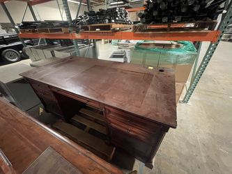 Large Wooden Desk
