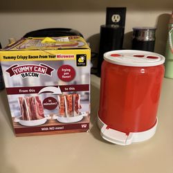 Yummy Can Bacon Microwave Cooker