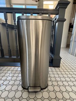 Stainless Steel Step Trash Can