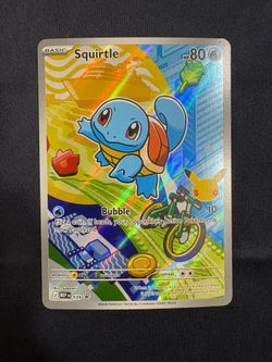 Squirtle 039 Promo - First Partner Illustrations - NM Pokemon TCG Card