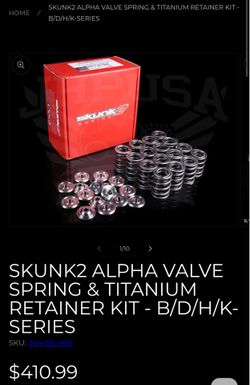 Skunk2 Alpha Titanium Valvesprings