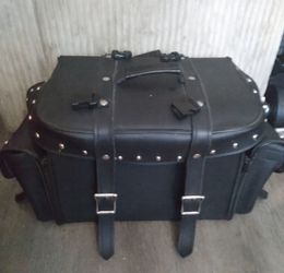 Harley Leather Saddlebag