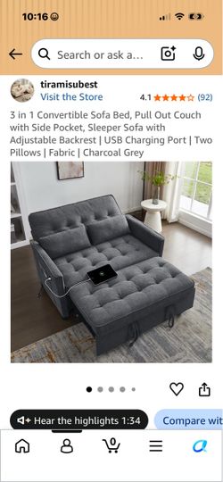Couch/ Ottoman