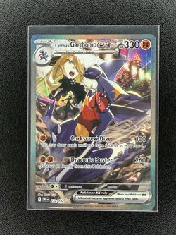 Cynthia's Garchomp ex Pokémon Card 232/182