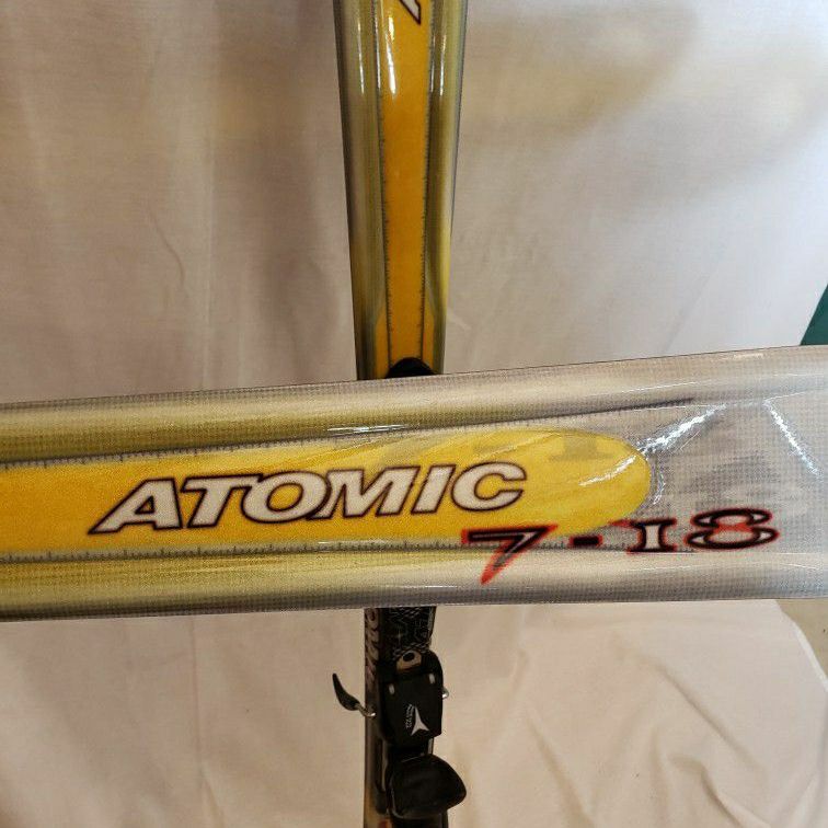 Atomic Beta Carv Skis.