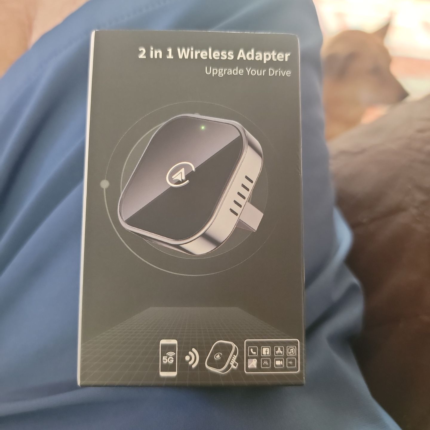 Apple/Android car play adapter for vehical