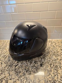 Arai RX-Q Matte Black Motorcycle Helmet – Medium