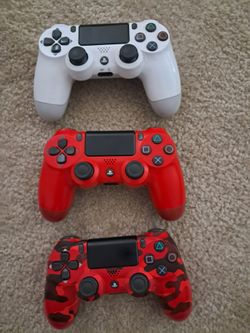 Playstation 4, PS4, Dualshock 4 Controllers