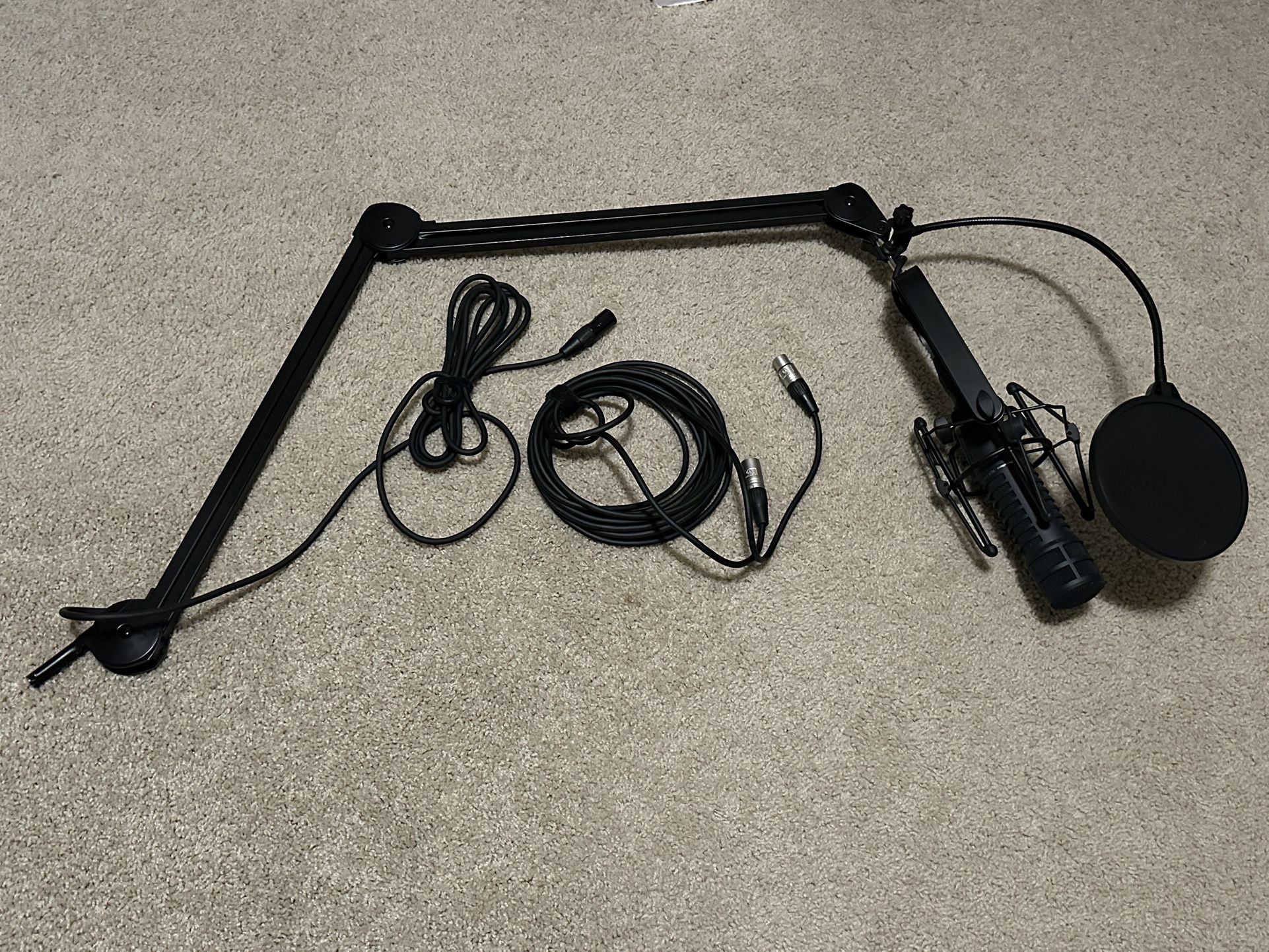 GElectro-Voice RE20 Professional Microphone With Shock Mount And Wind Screen