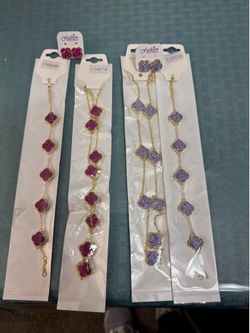 Fashion jewelry 3 different sets $30 each set