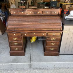 Ethan Allen Roll Top Deak