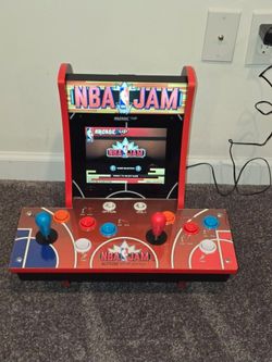 NBA JAM ARCADE 1UP GAME