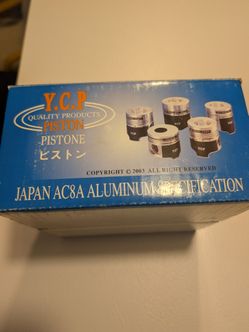 New Vitara D16 Pistons 75mm Honda Civic