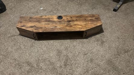 Tv Stand (rustic Brown)mounted
