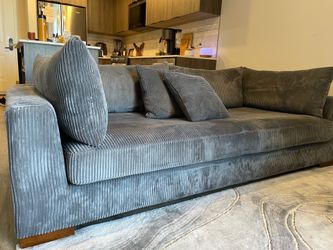 Charcoal Couch Almost New