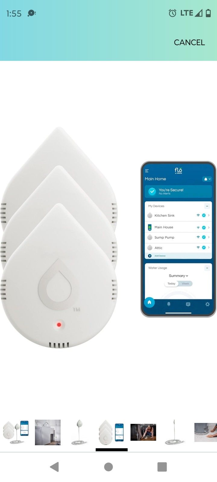 SMART WATER LEAK DETECTOR