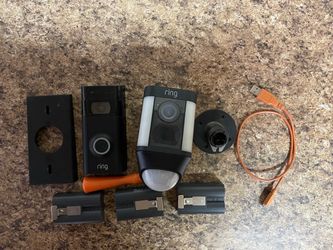 Ring Video Doorbell and Spotlight Camera