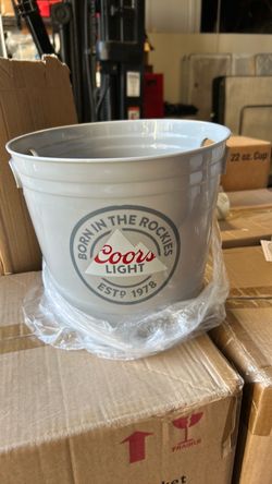 Coors Light Plastic Ice Bucket