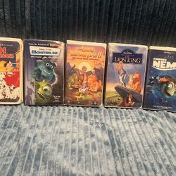 Disney VHS Movies 