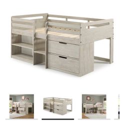 Twin Loft Bunk Bed 