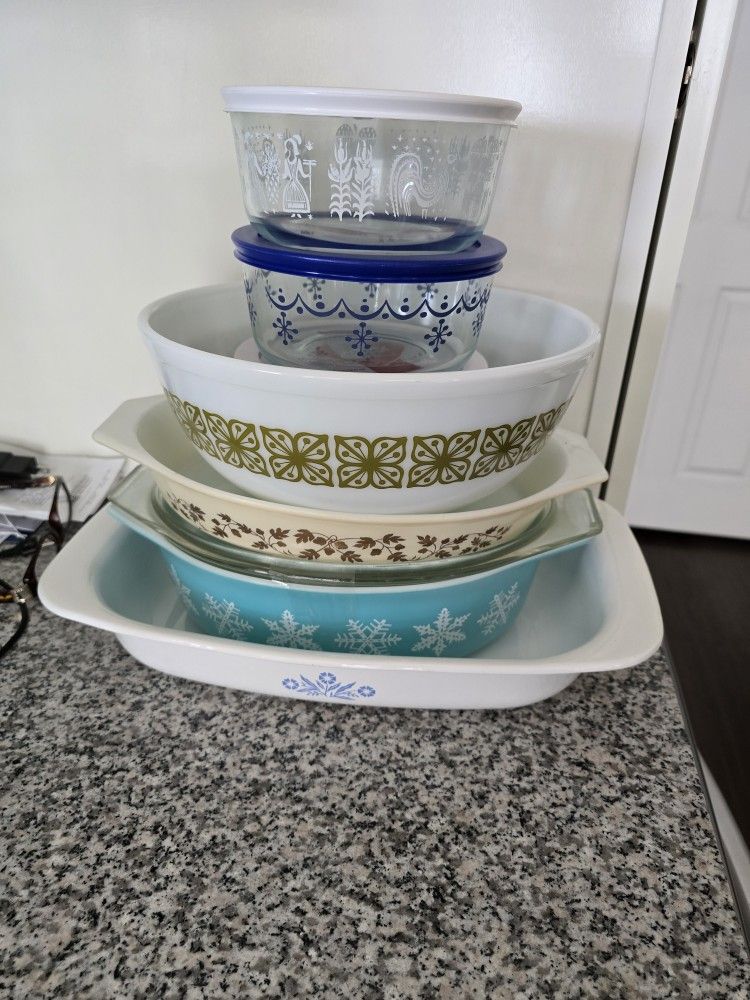Vintage Pyrex Starting At $10