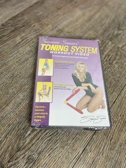 Suzanne Somers' Toning System Workout DVD Thighmaster Gold LBX fitness DVD  NEW