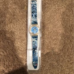 Swatch Access Vintage Watch “STADE DE SUISSE 2” (SKK 2001)